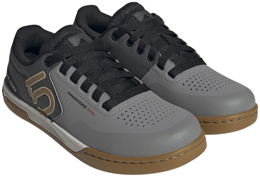 Five Ten Freerider Pro Flat Shoes - Men's Gray Three/Bronze/Core Black 13