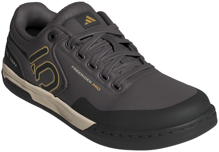 Five Ten Freerider Pro Canvas Flat Shoes - Men's Charcoal/Carbon/Oat 7