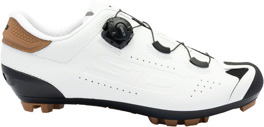 Sidi Dust Gravel Shoes - Men's White/Black 40