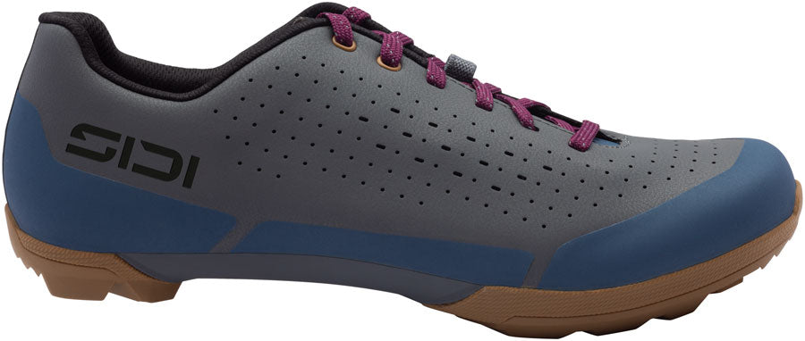 Sidi Asper Laces Gravel Shoes - Men's Dark Gray 40.5