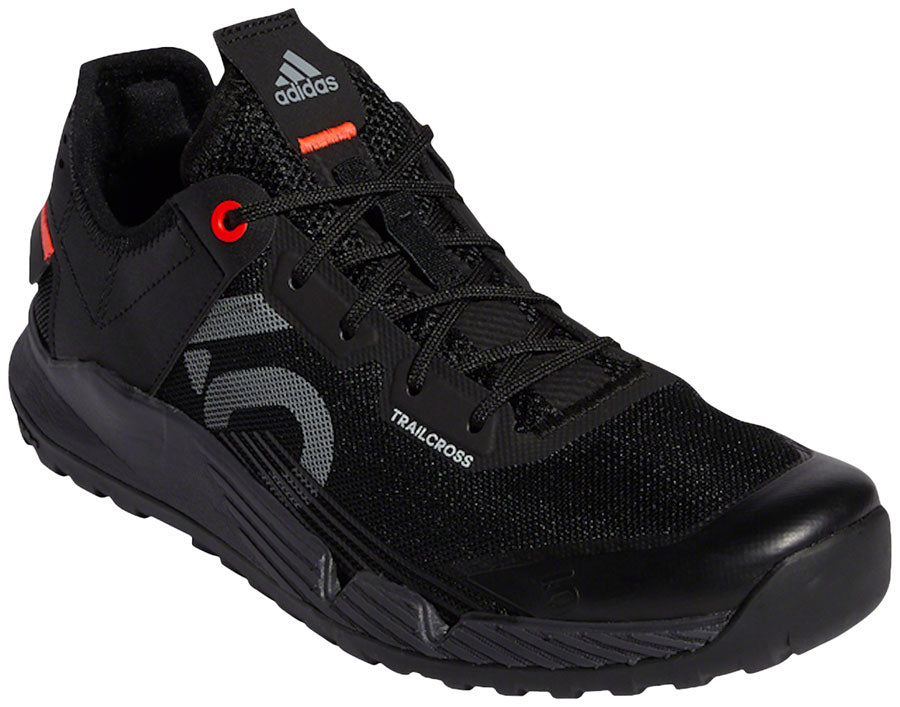 Five Ten Trailcross LT Flat Shoes - Women's Core BLK / Gray Two / Solar Red 6
