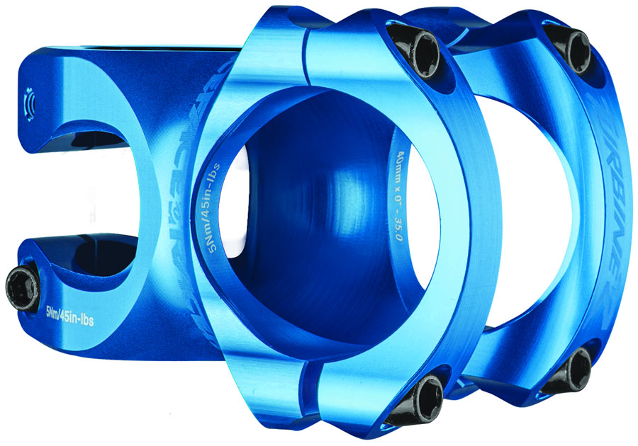 RaceFace Turbine R 35 Stem - 50mm 35mm Clamp +/-0 1 1/8" Blue