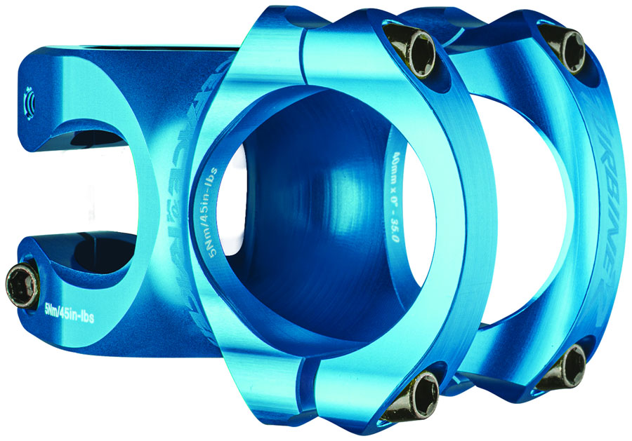 RaceFace Turbine R 35 Stem - 40mm 35mm Clamp +/-0 1 1/8" Turquoise