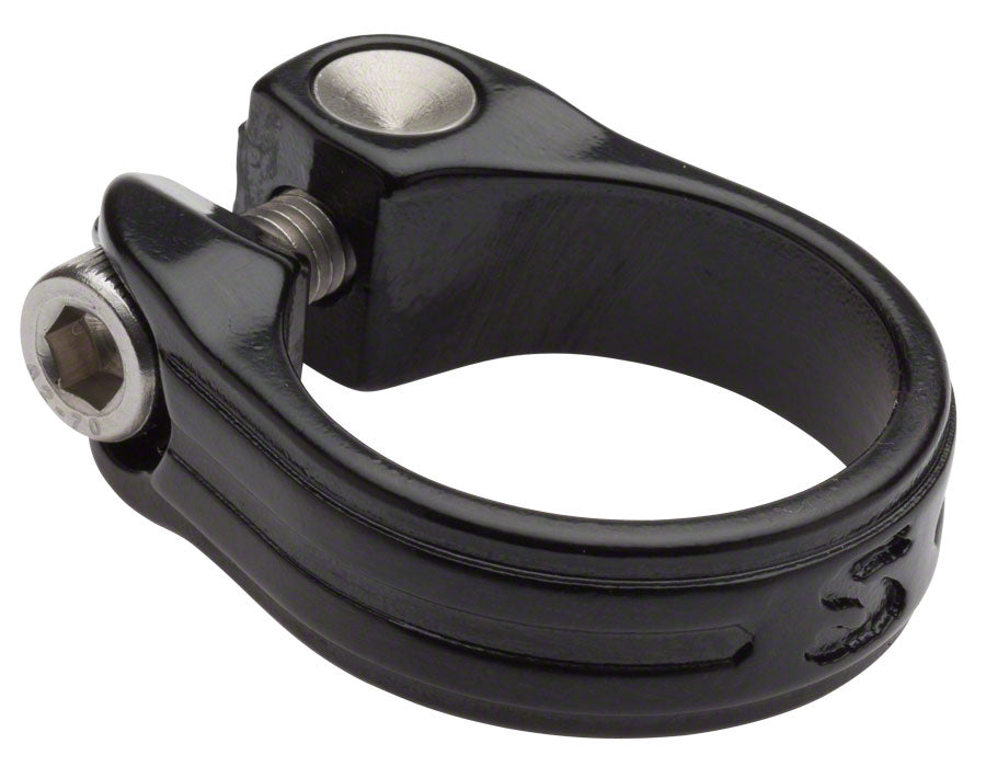 Surly Stainless Seatpost Clamp - 33.1mm Bolt-On Black