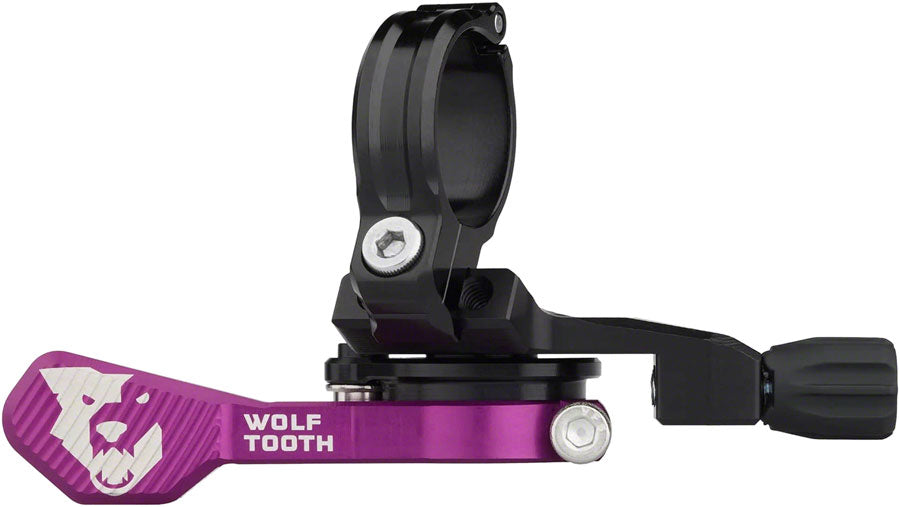 Wolf Tooth ReMote Pro Dropper Post Lever - 22.2mm Clamp Ultraviolet Purple