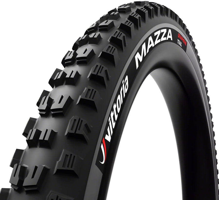 Vittoria Mazza Trail Tire - 27.5 x 2.4 Tubeless Folding Anthracite/BLK Trail TNT Graphene G2.0
