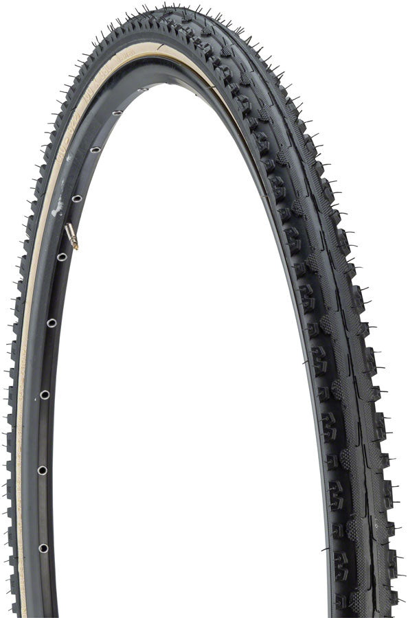 Kenda Kross Plus Tire - 700 x 38 Clincher Wire Black/Tan 30tpi