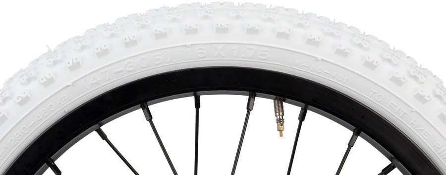 Kenda K50 Tire - 16 x 1.75 Clincher Wire White