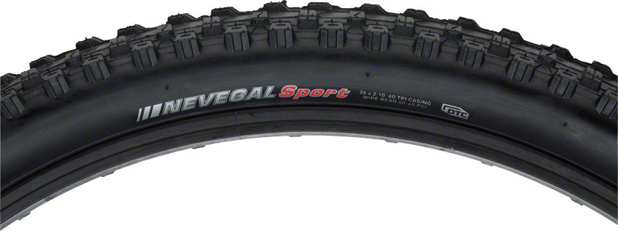 Kenda Nevegal Sport Tire - 26 x 2.1 Clincher Wire Black