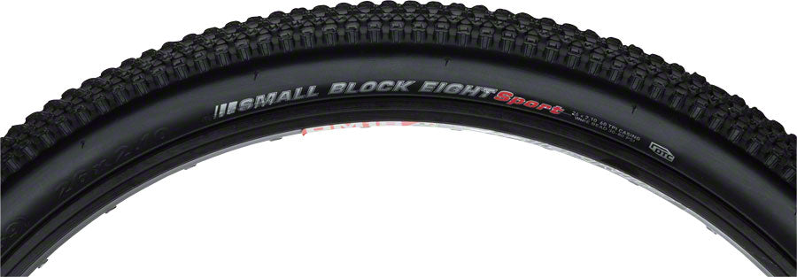 Kenda Small Block 8 Sport Tire - 26 x 2.1 Clincher Wire Black