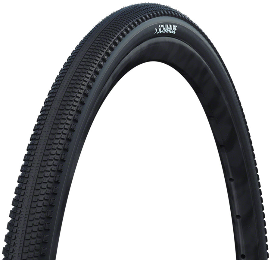 Schwalbe G-One Comp Tire - 700 x 40 Clincher Wire BLK Active Line K-Guard Green