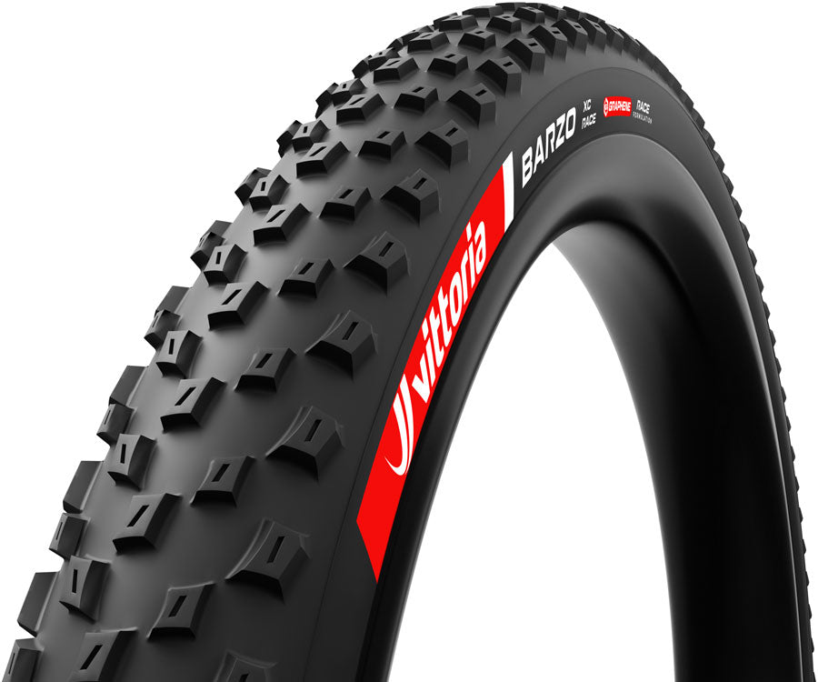 Vittoria Barzo XC Race Tire - 29 x 2.40 Tubeless Folding BLK Race Graphene + Silica