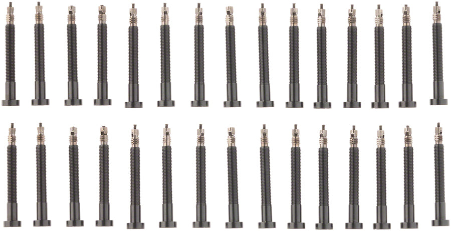 Muc-Off Tubeless Valve Box Refill - Black 44mm Stem Pack of 30