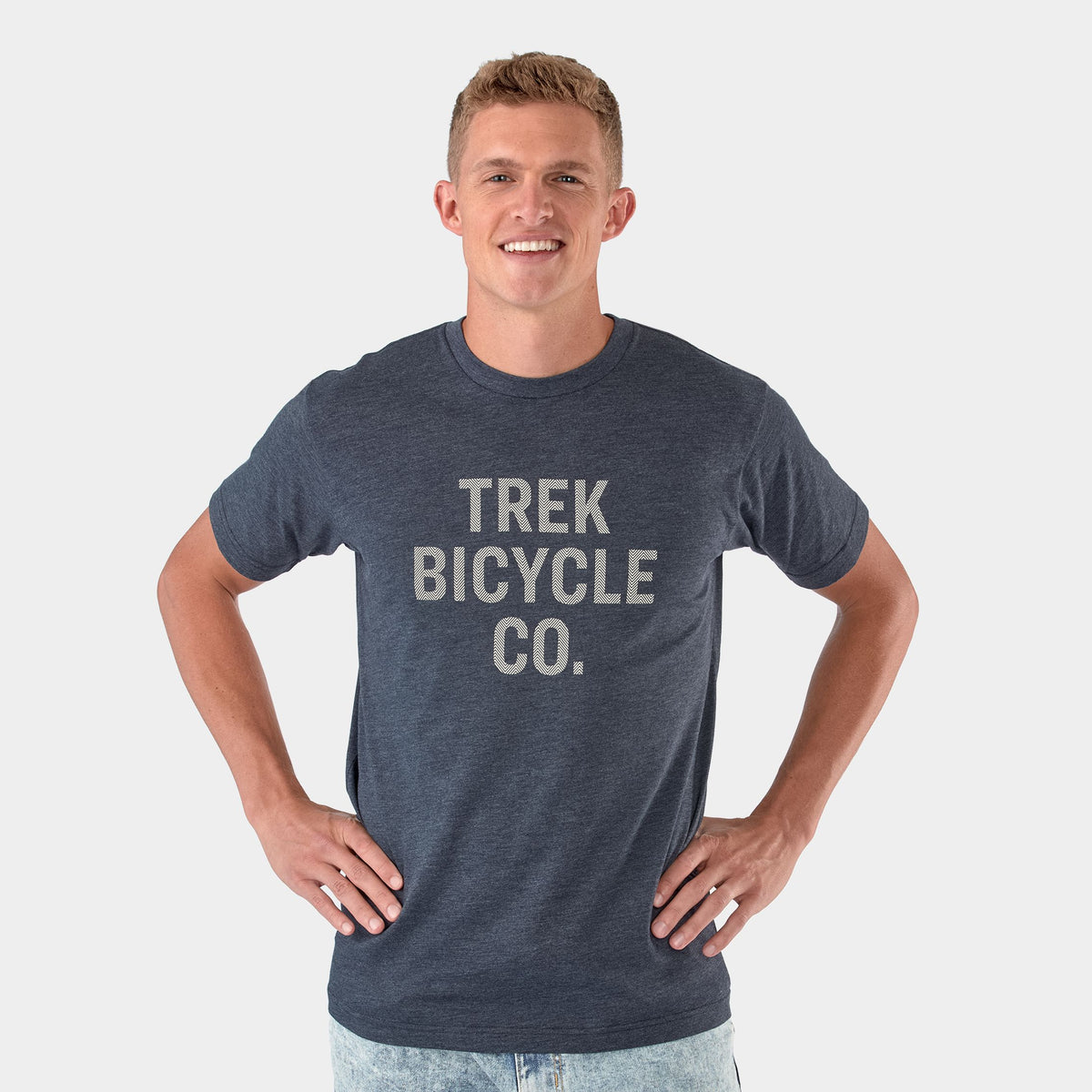 Trek Bicycle CO Tee Medium Navy Shirt