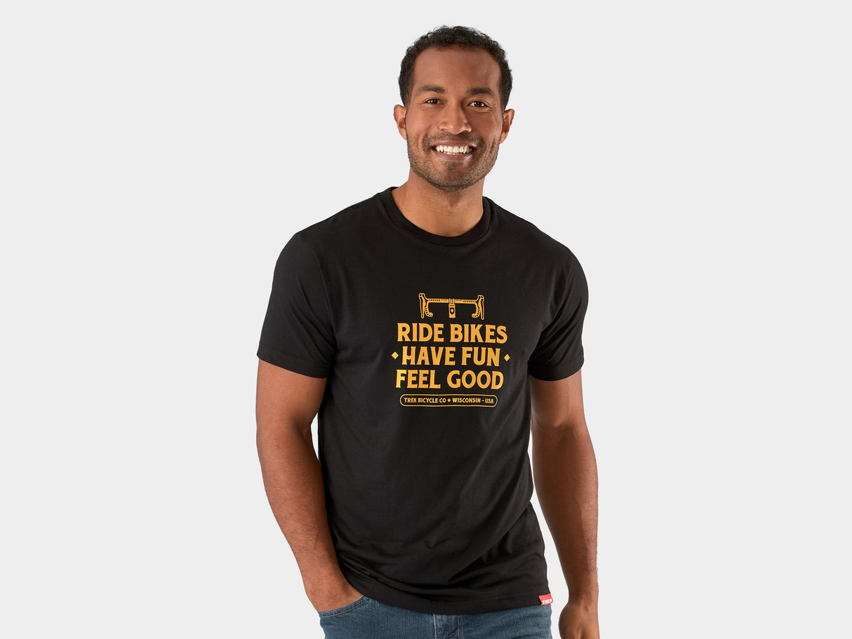 Shirt Trek Feel Good Tee Small Black