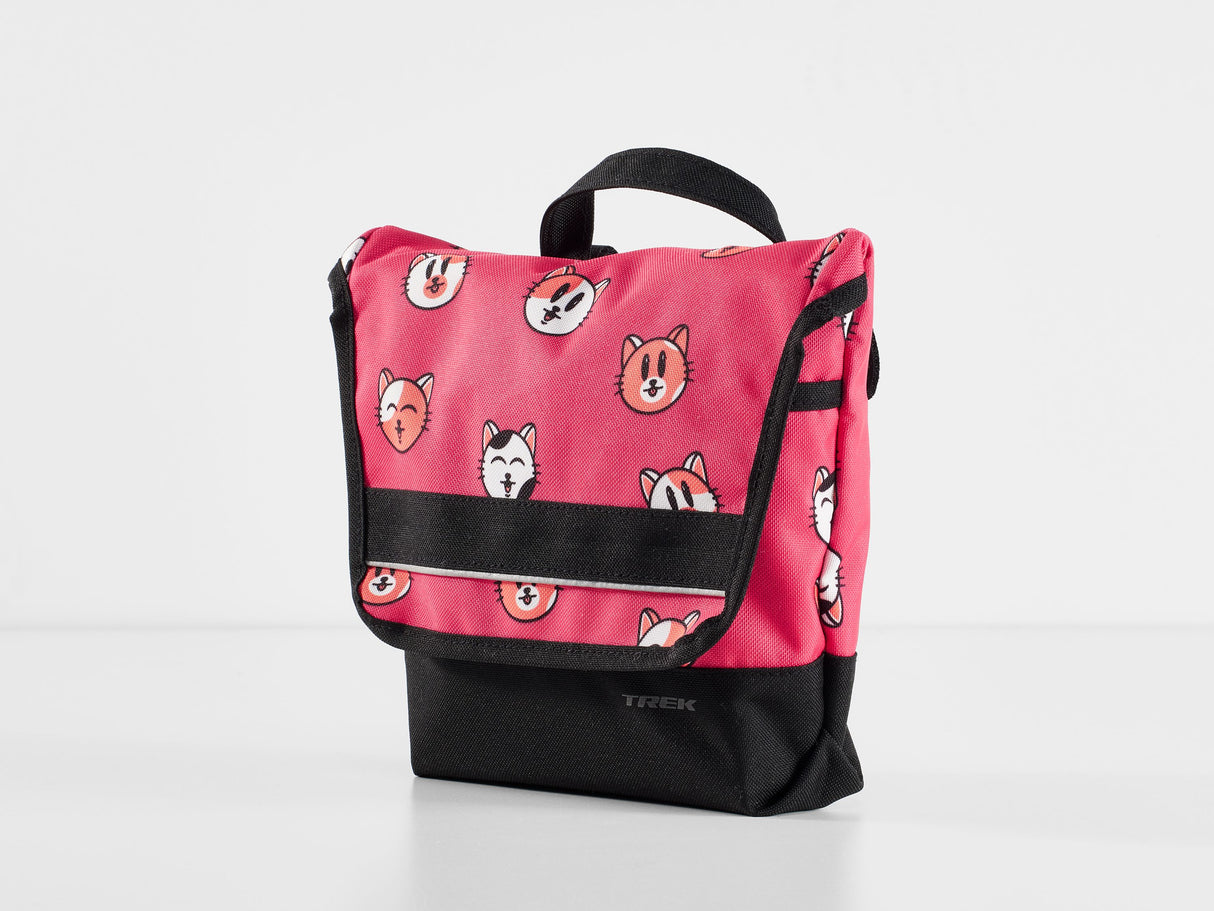 Trek Kid's Handlebar Pink Cats Bag