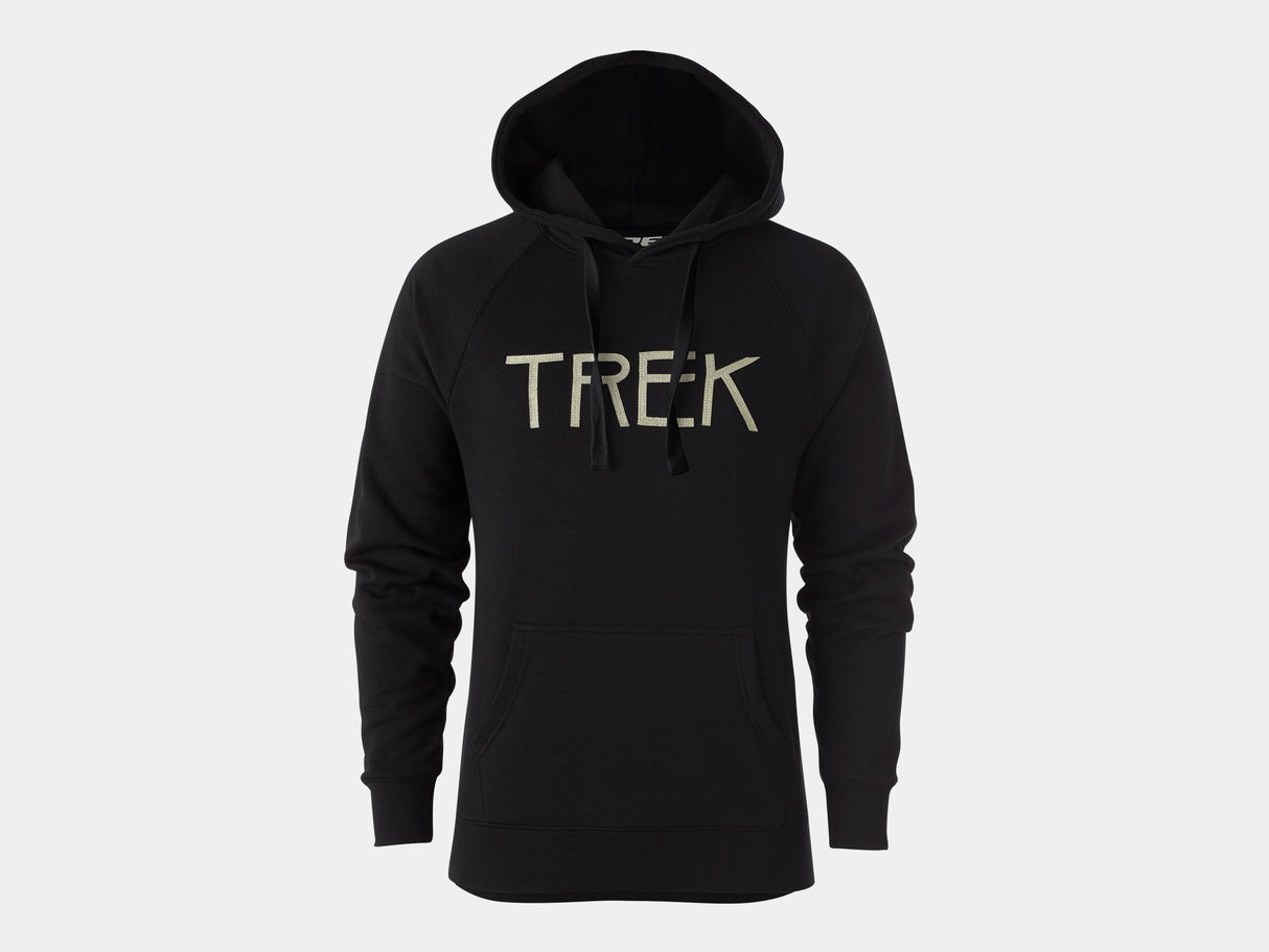 Trek Stick Logo Hoodie Small Black Shirt