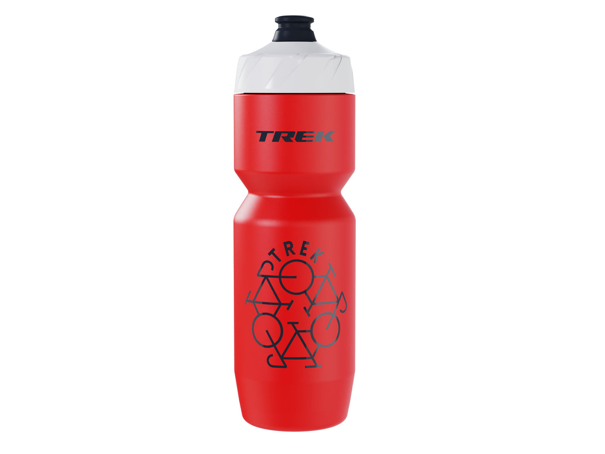 Trek Voda 26oz Triobike Red/White Bottle