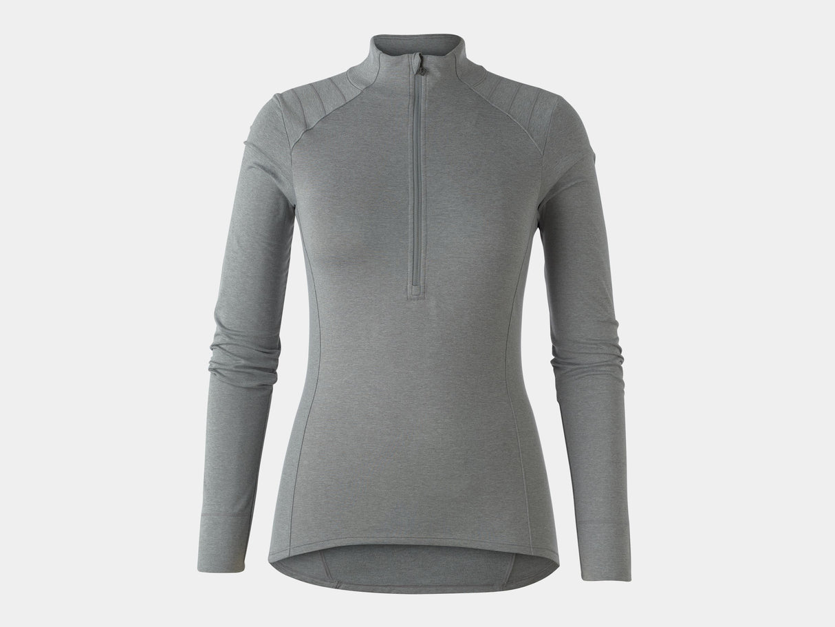 Bontrager Vella Thermal Long Sleeve SM Quicksilver Jersey