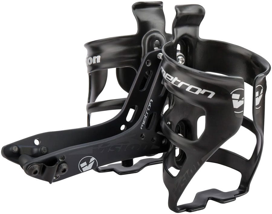 Vision Metron Rear Hydration System Aero Mounting Integrated Bottle Cage Triathlon Use – BLK