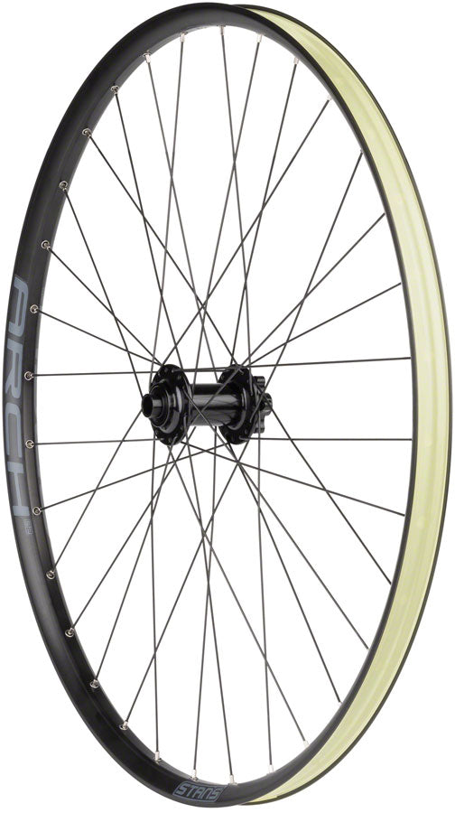 Stan's Arch S2 Front Wheel - 29" 15 x 110mm 6-Bolt Black 32H