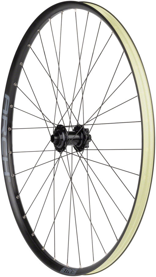 Stan's Arch S2 Front Wheel - 29" 15 x 100mm 6-Bolt Black 32H