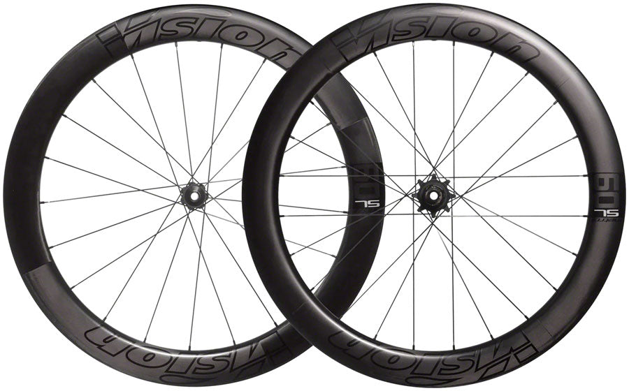 Vision Metron 60 SL TL Disc Wheelset - 700 12x100mm/12x142mm Center-Lock HG 11/12 BLK