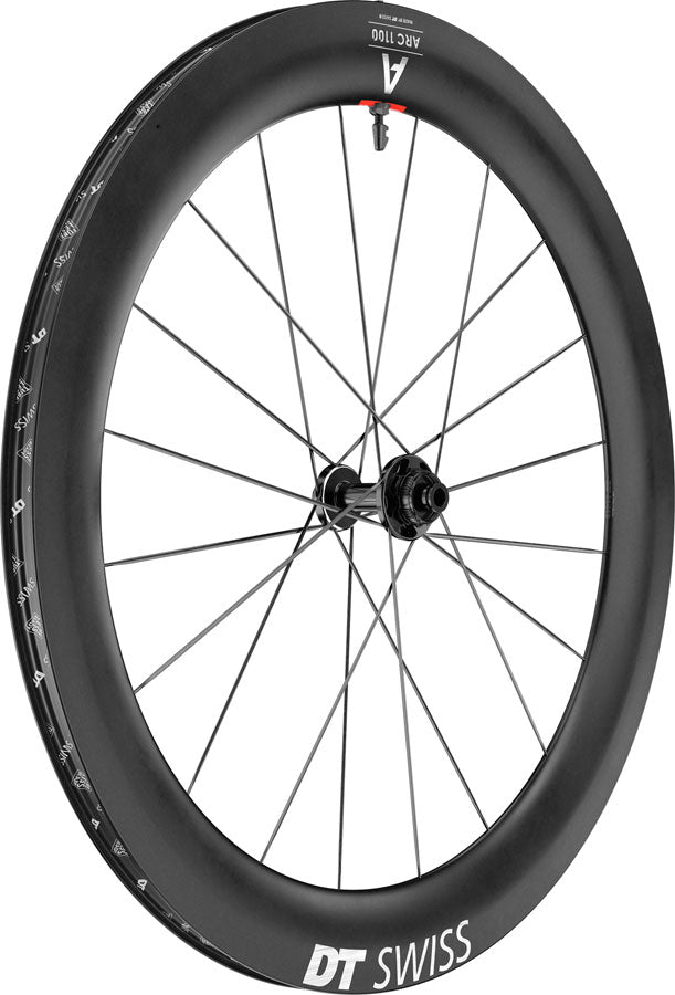 DT Swiss ARC 1100 DiCut 65 Front Wheel - 700 12 x 100mm Center-Lock Black