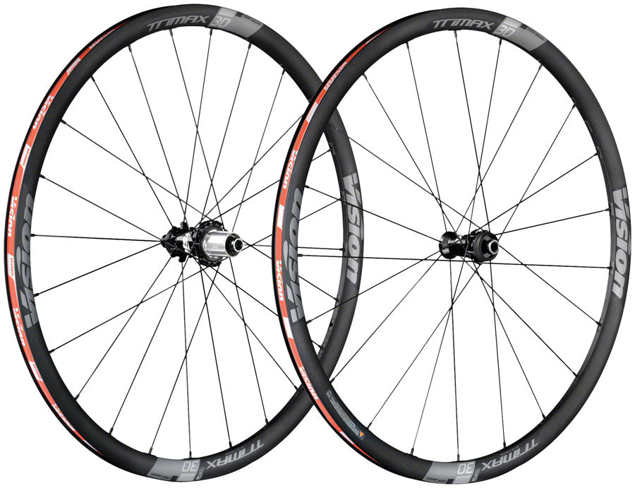 Vision TriMax 30 Wheelset - 700c 12 x 100/142mm CenterLock HG 11 Black