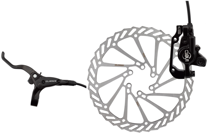 Clout-1 Hydraulic Disc Brake Kit (1 Set With Rotor) - Front