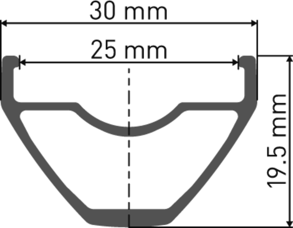 M 1900 SPLINE 25 29-inch Rear - 29-inch