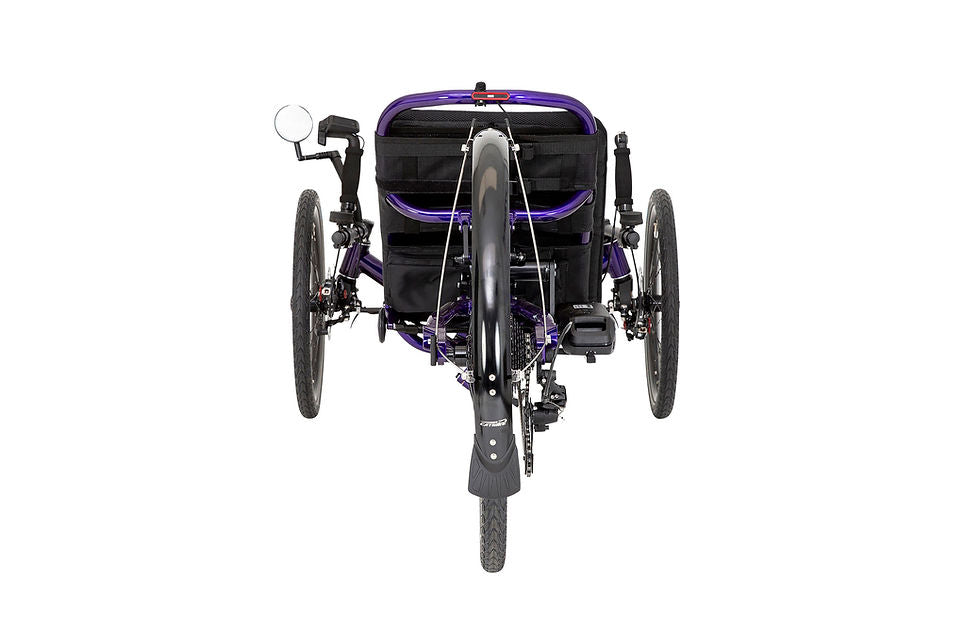 Dumont eCAT Limited Edition Chrome Electric Recumbent Trike