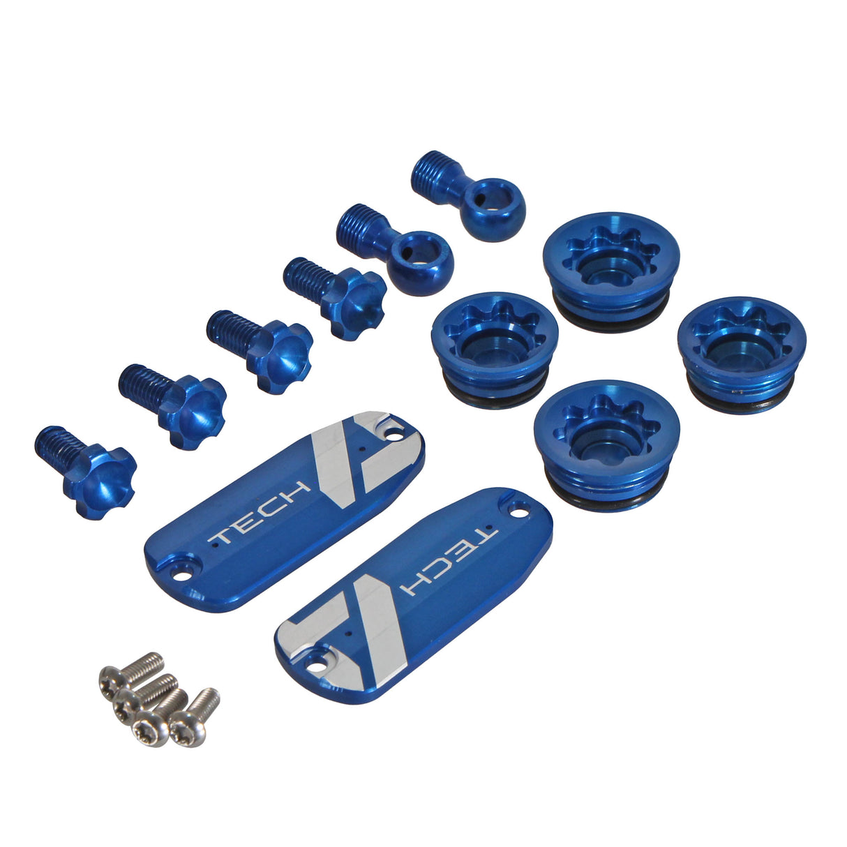 Hope Tech 4 V4 Custom Color Kit Blue
