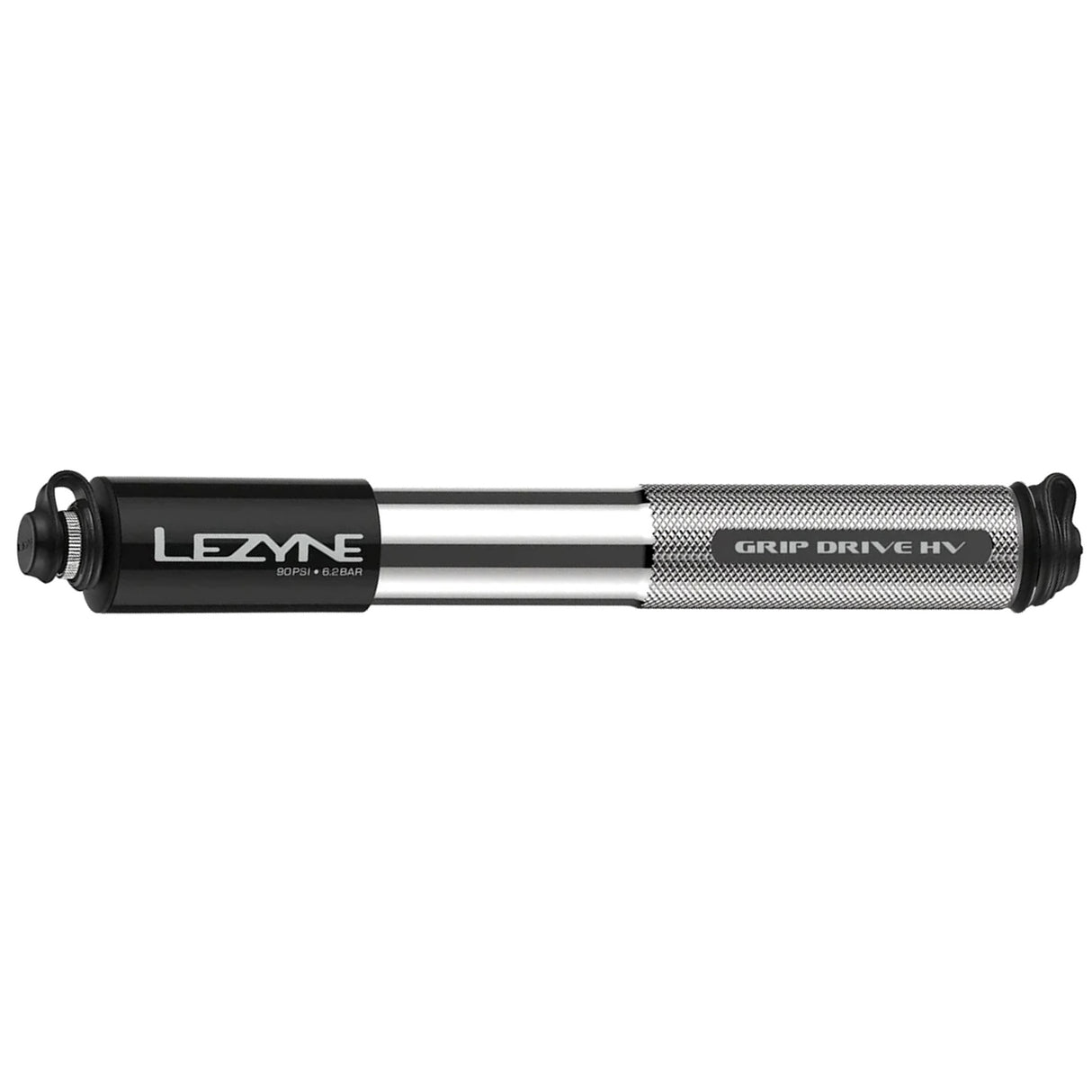 Lezyne Grip Drive HV Pump Medium Silver
