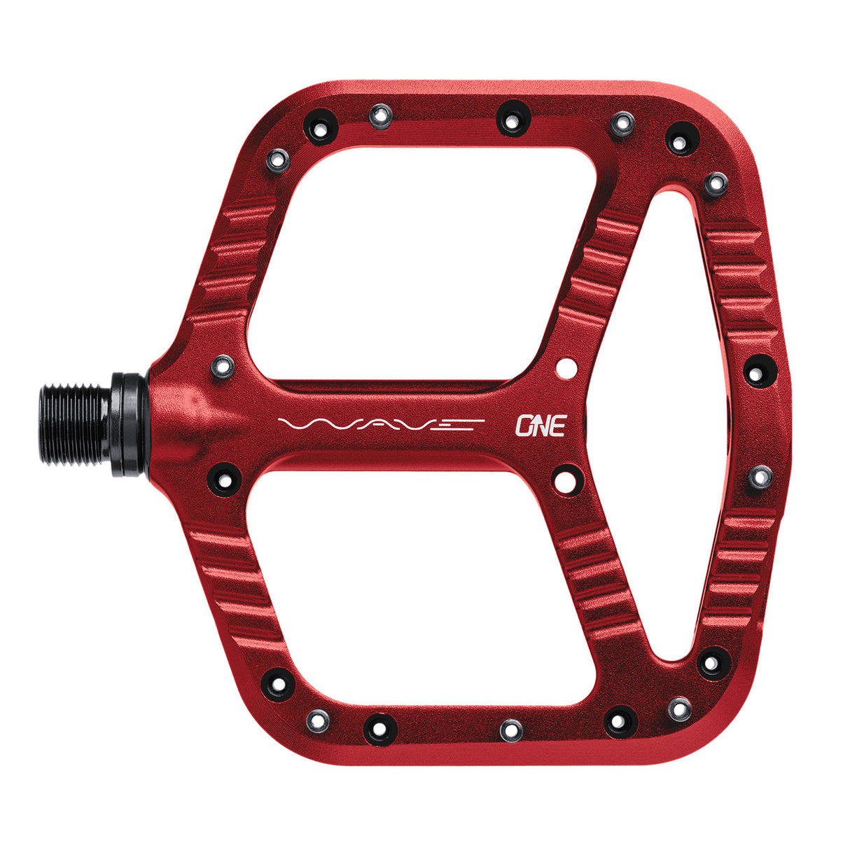 OneUp Components Wave Platform Pedals Red