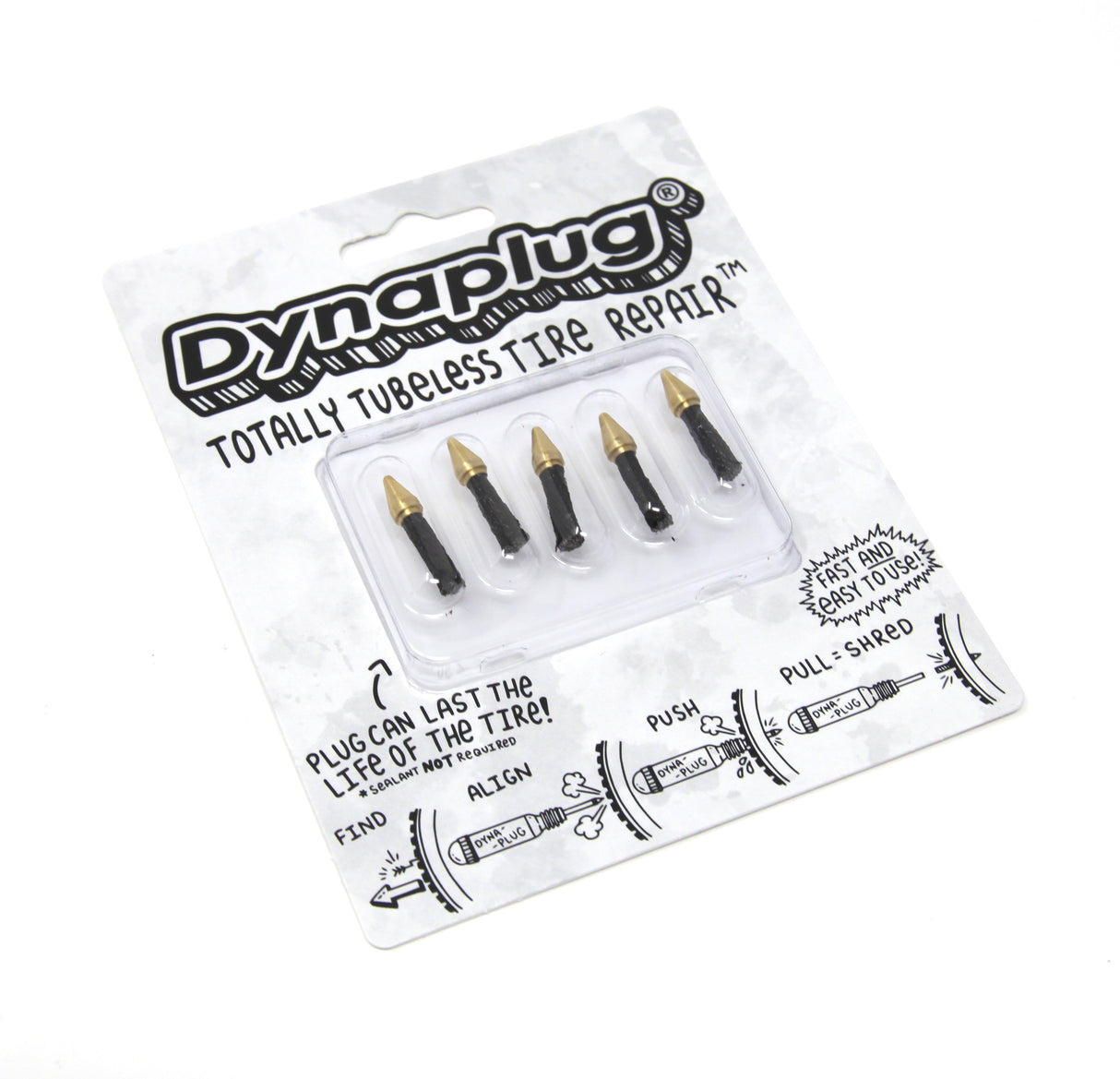 Dynaplug Tubeless Bicycle Tire Repair Plugs