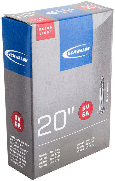 20-Inch Presta Valve Tube (Extra Light Casing)