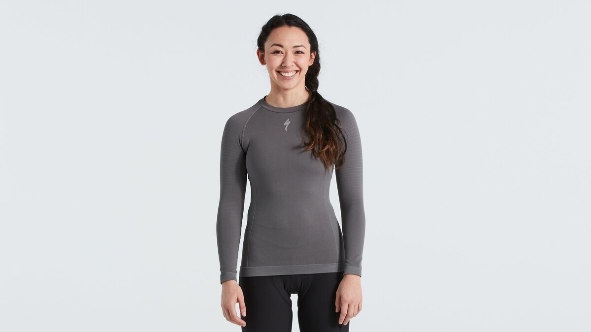 Womens Seamless Long Sleeve Baselayer