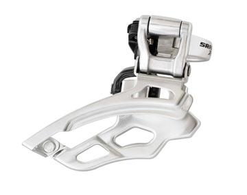 X9 9-speed Front Derailleur<br>(High-clamp, Top-pull)