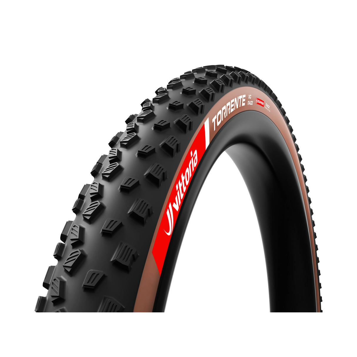 Vittoria Torrente XC Race Tire TLR 29x2.4 Brown