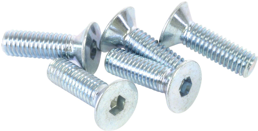 M3x10 Flat Head Screw, Bag of 5