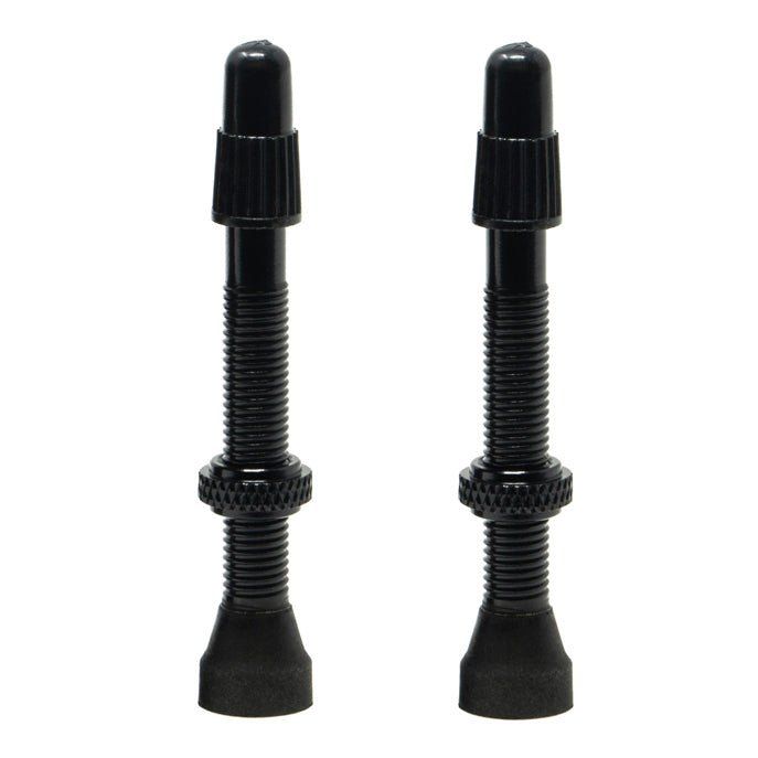 Industry Nine Tubeless Presta Valve Stem 50mm Pair Black