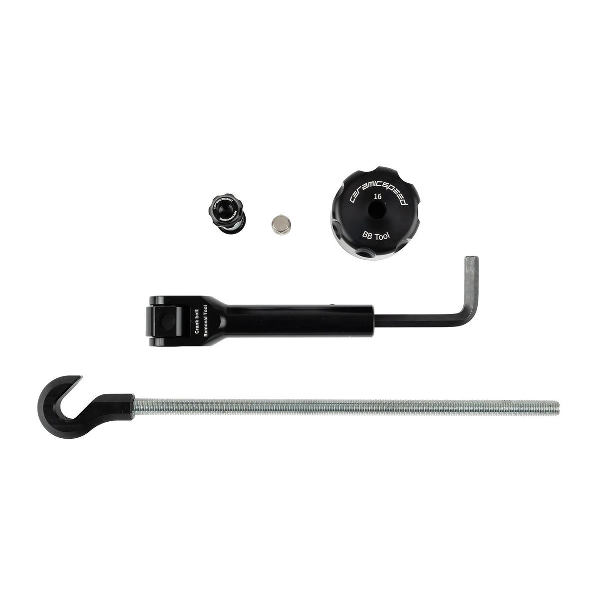 CeramicSpeed Crank Bolt Removal Tool - Black