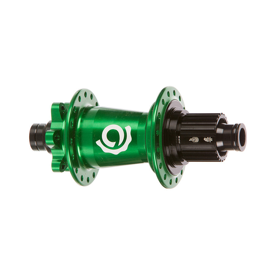 Industry Nine Hydra Classic Boost 6B Disc Hub Rear 28H 12mm TA 148mm Shimano Micro Spline Green