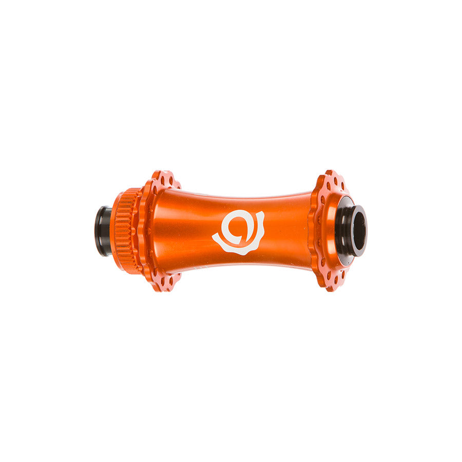 Industry Nine Solix M Classic Front Disc Hub Front 28H 15mm TA 110mm Boost Orange