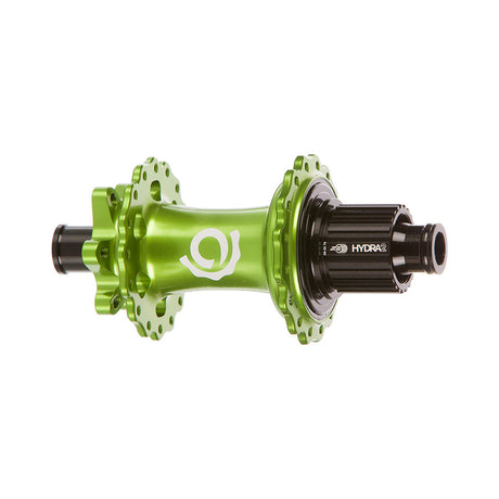 Industry Nine Hydra 2 Boost MicroSpline Disc Hub Rear 32H 12mm TA 148mm Shimano Micro Spline Lime
