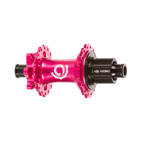 Industry Nine Hydra 2 Boost MicroSpline Disc Hub Rear 32H 12mm TA 148mm Shimano Micro Spline Pink