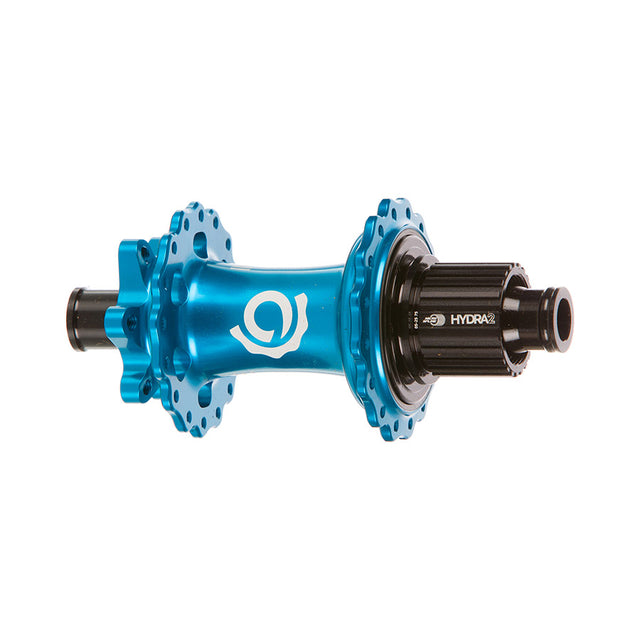 Industry Nine Hydra 2 Boost MicroSpline Disc Hub Rear 28H 12mm TA 148mm Shimano Micro Spline Turquoise