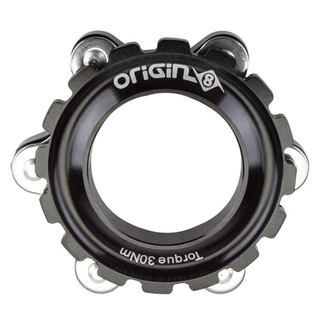 Origin8 Thru-Axle CenterLock Disc Adapter  Black