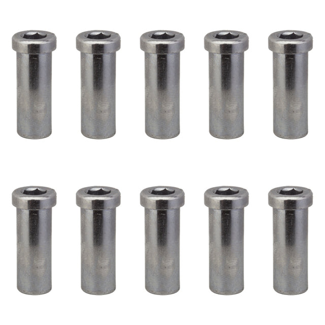 Sunlite Recessed Brake Nut Bag of 10 20mm Bolts- Nuts and Washers